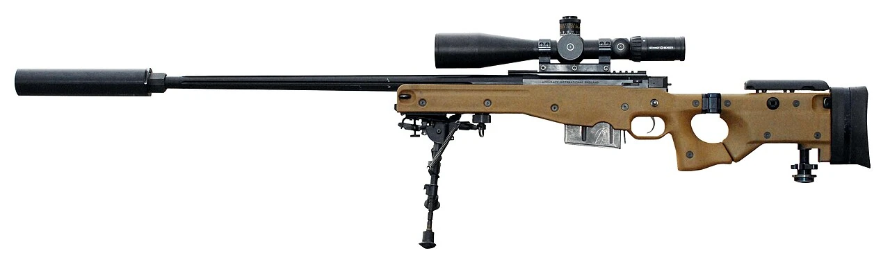Accuracy International L115A3 — британская снайперская винтовка.